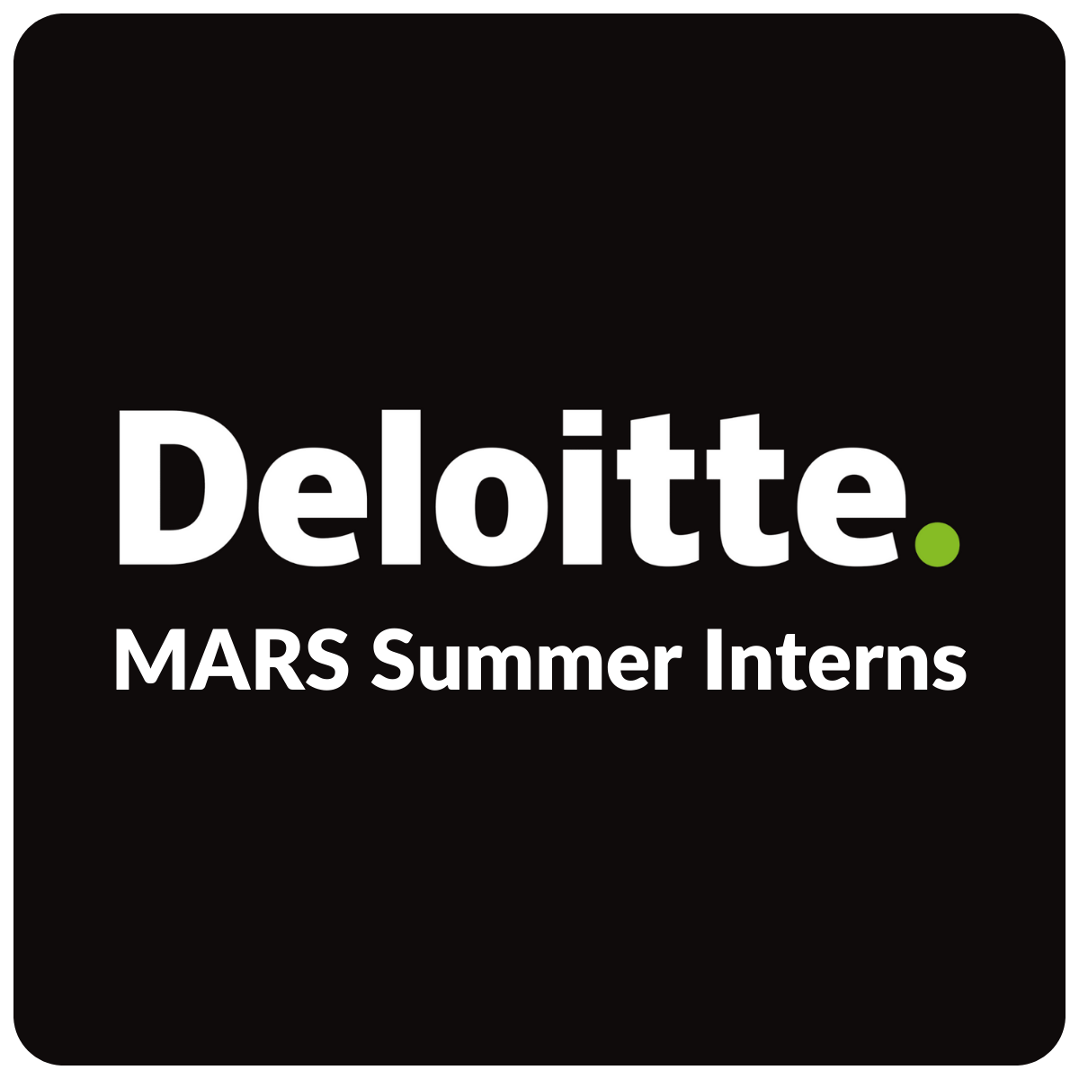MARS Summer Interns